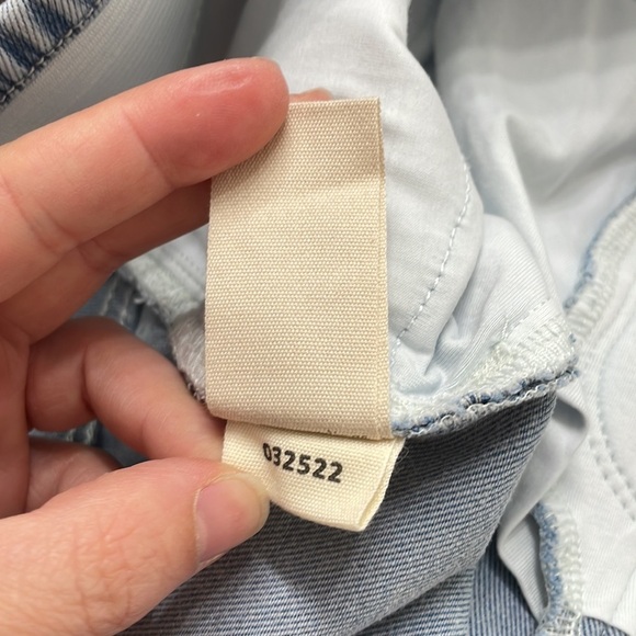 Soft Surroundings The Ultimate Denim Pull-On Crop Jeans in everwash straight leg - Picture 10 of 15